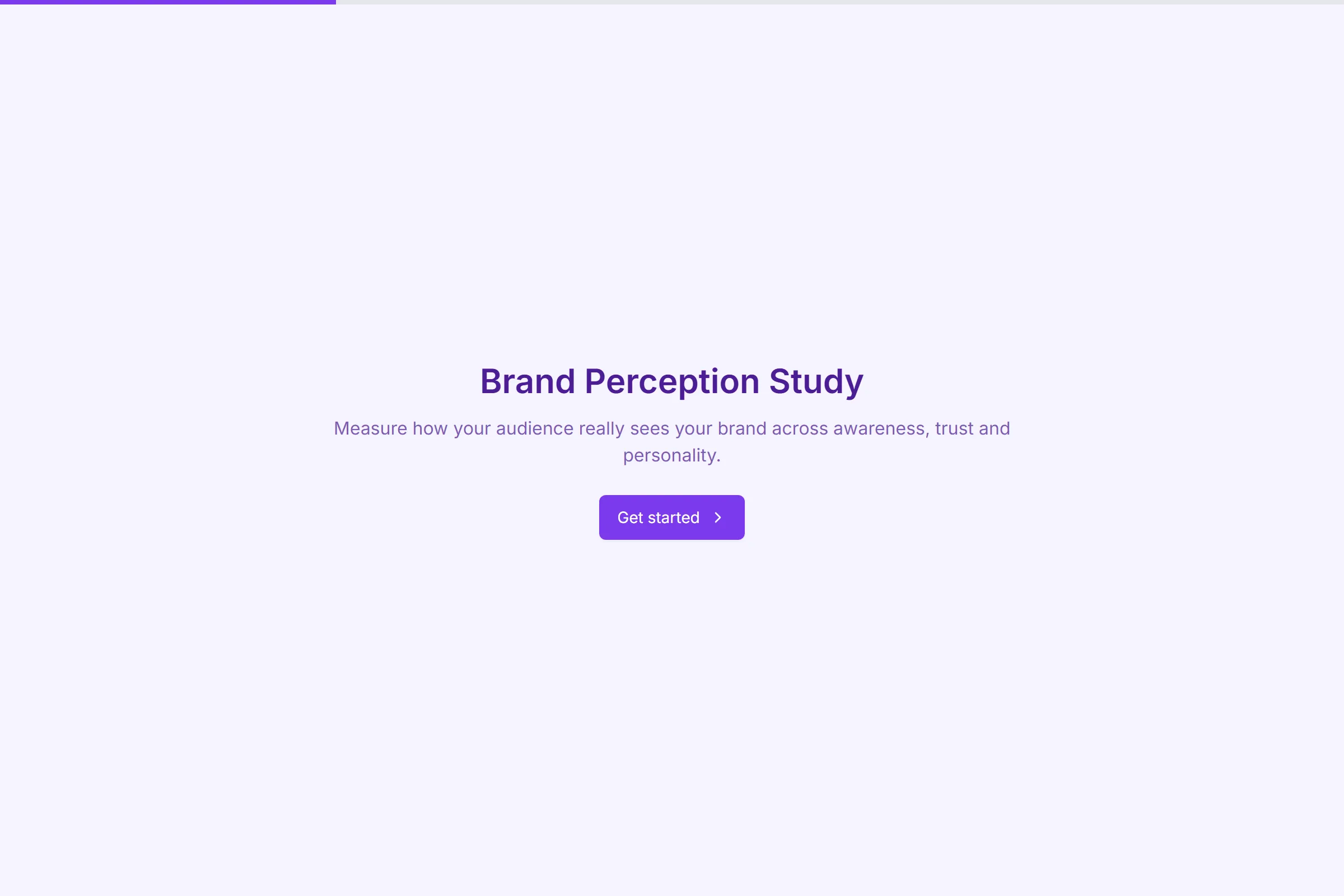 Brand Perception Study preview