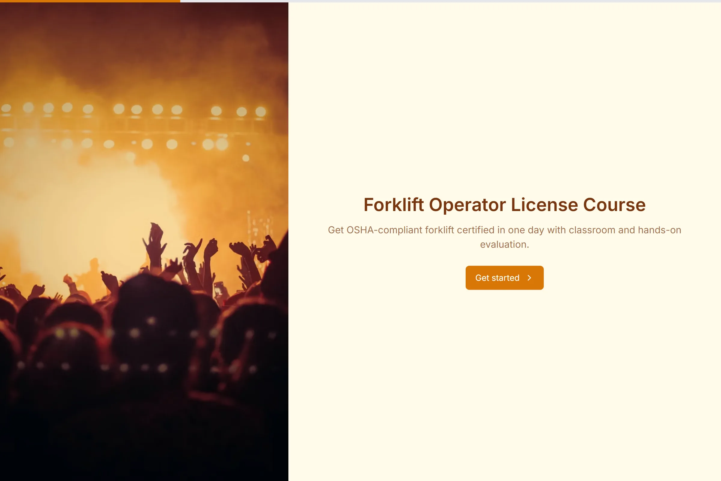 Forklift Operator License Course preview