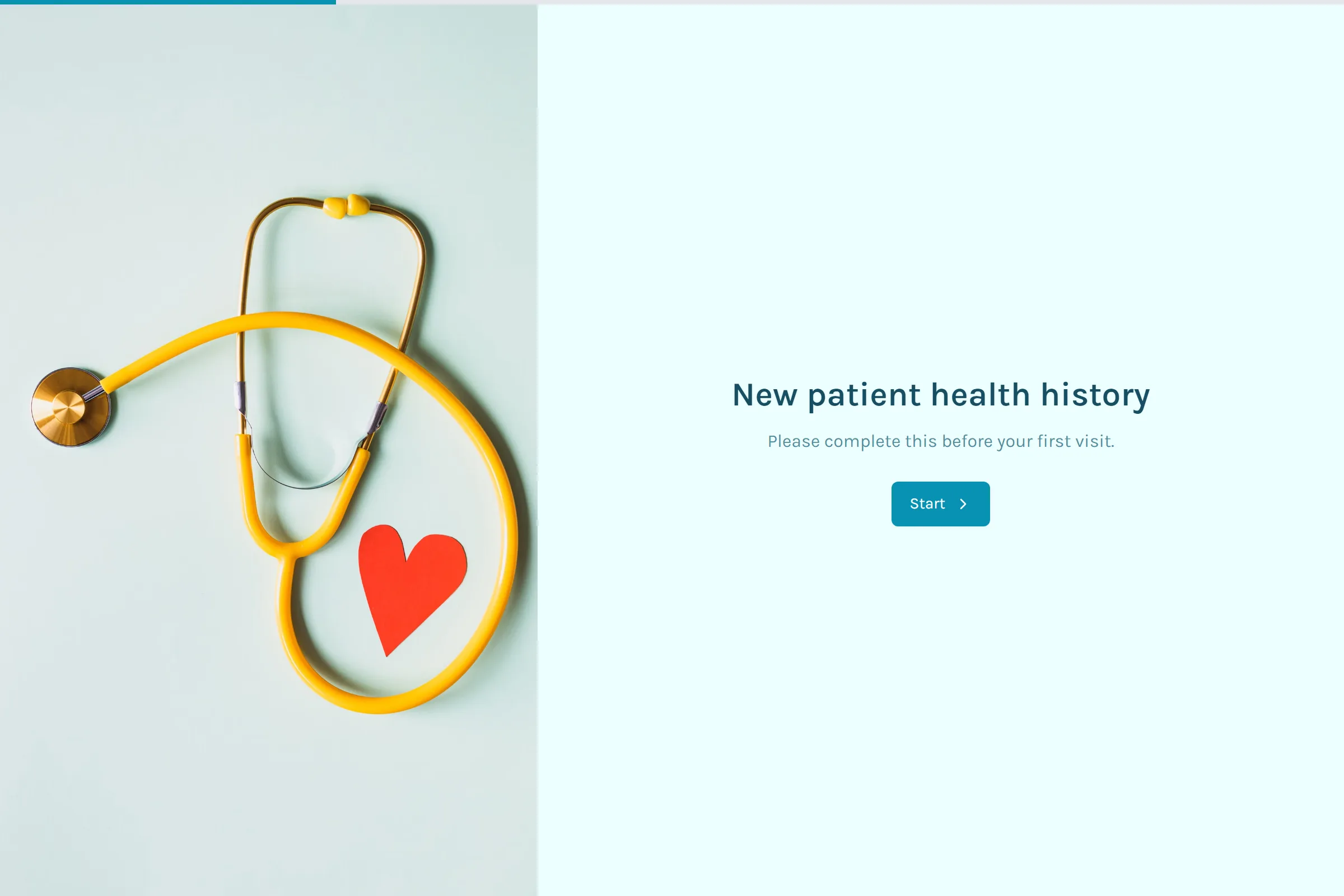 Patient Health History preview