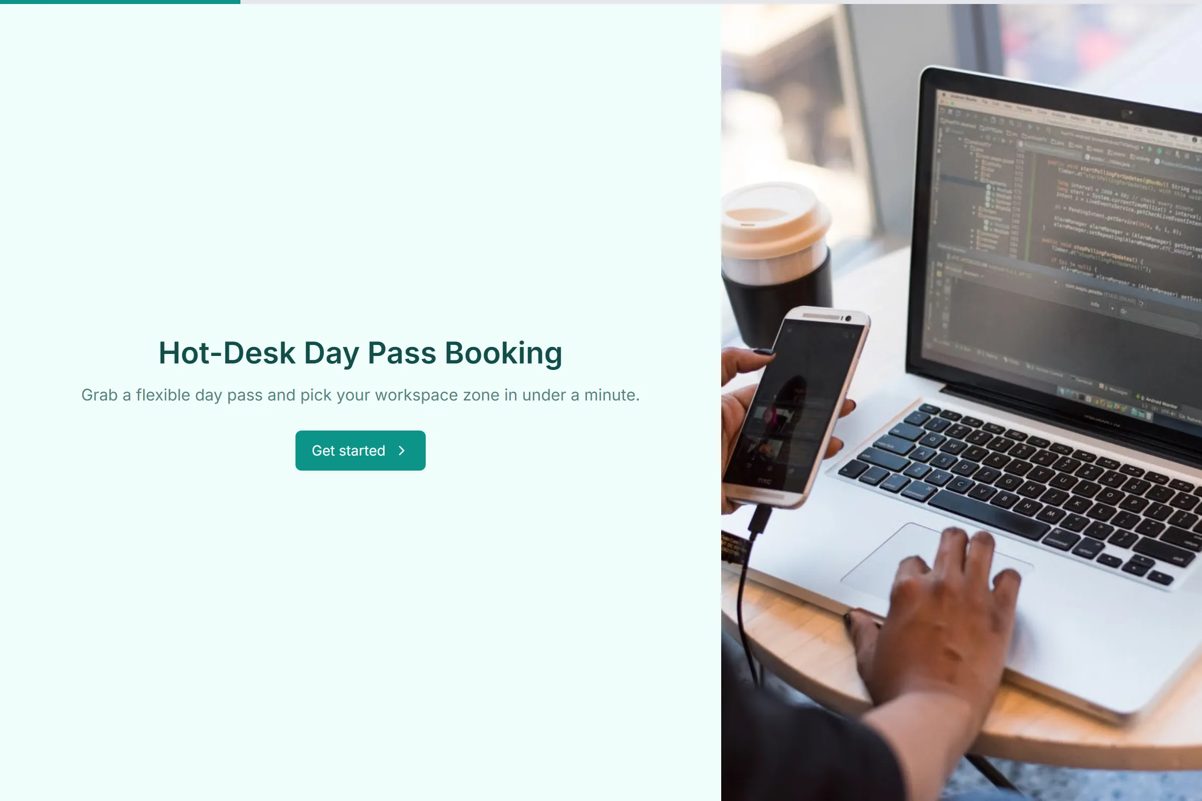 Hot-Desk Day Pass Booking preview