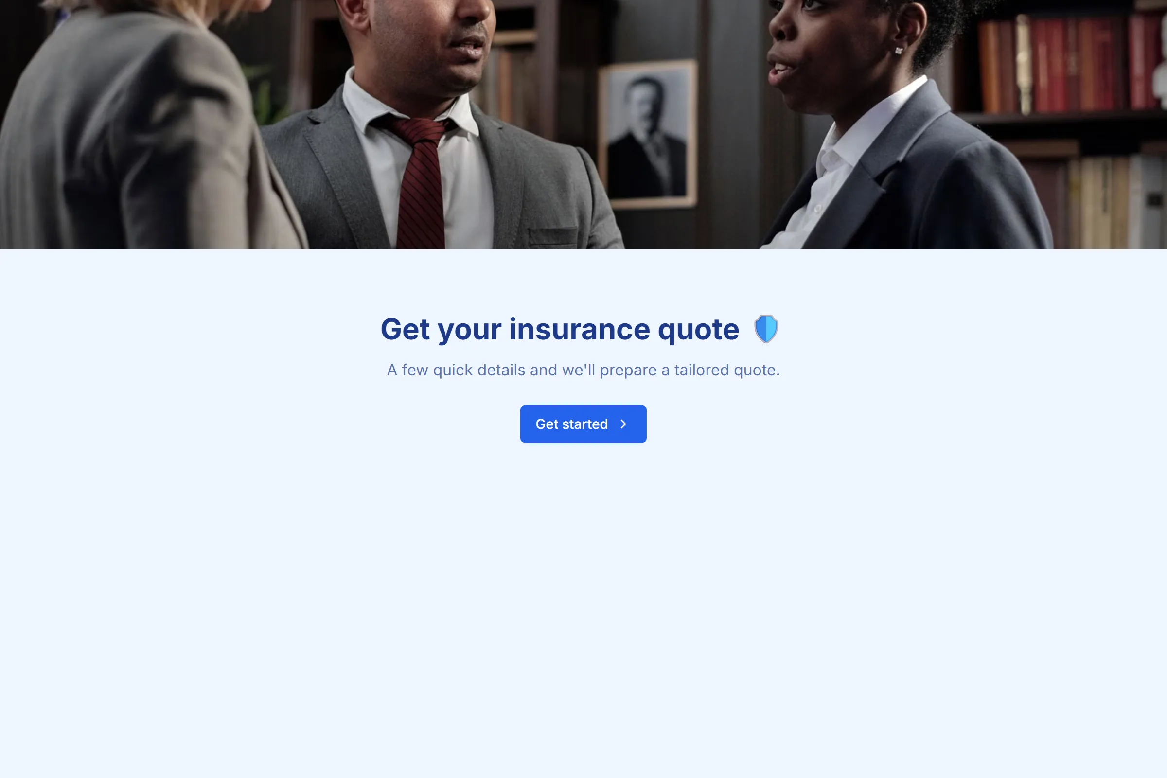 Insurance Quote Request preview