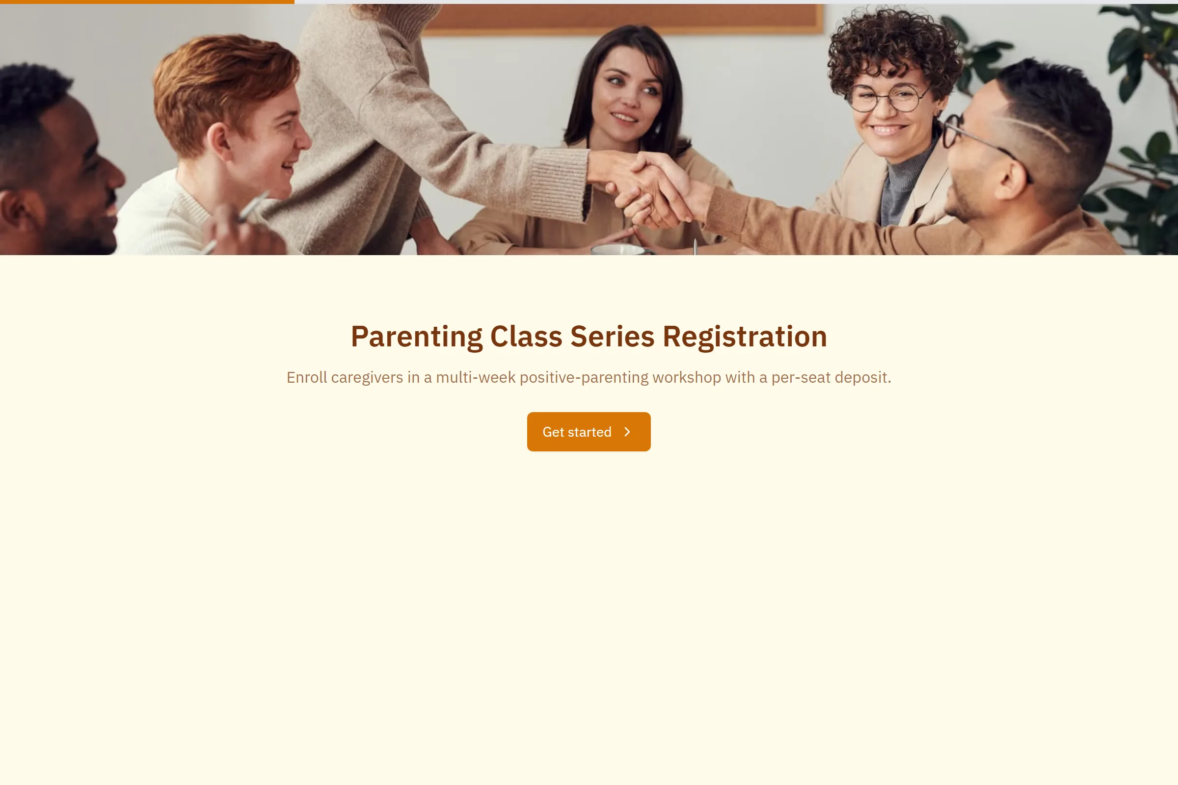 Parenting Class Series Registration preview