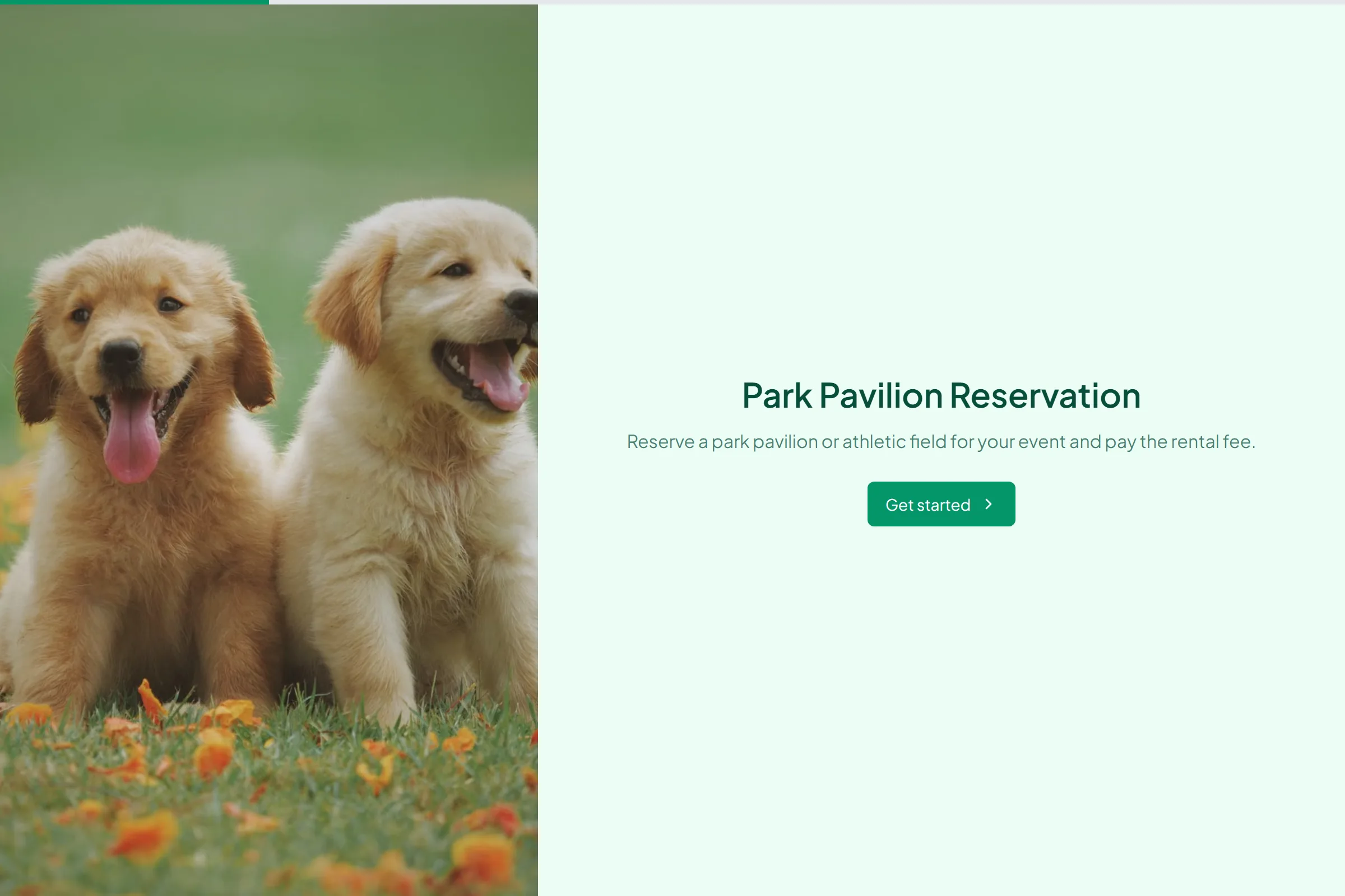 Park Pavilion Reservation preview