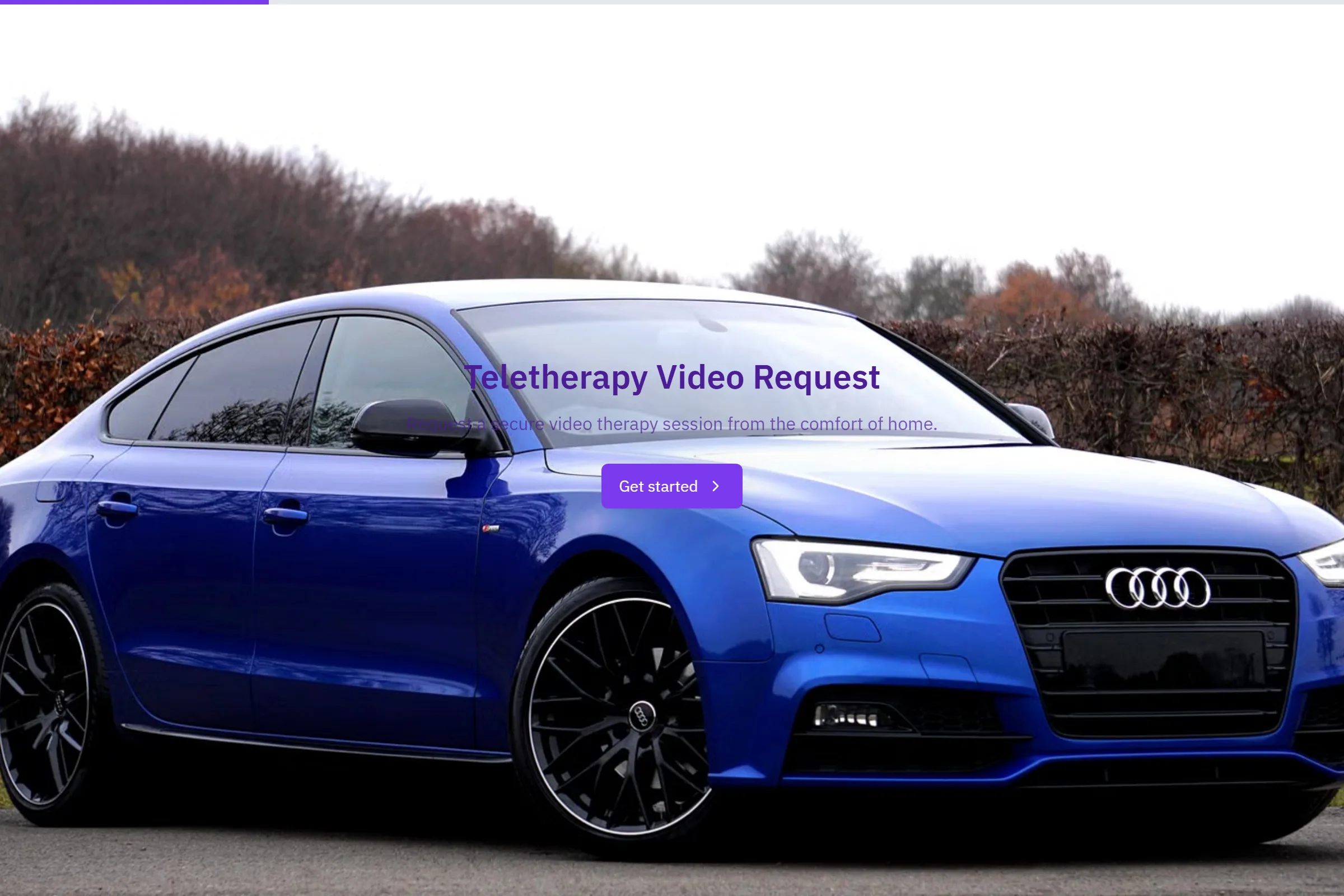 Teletherapy Video Request preview