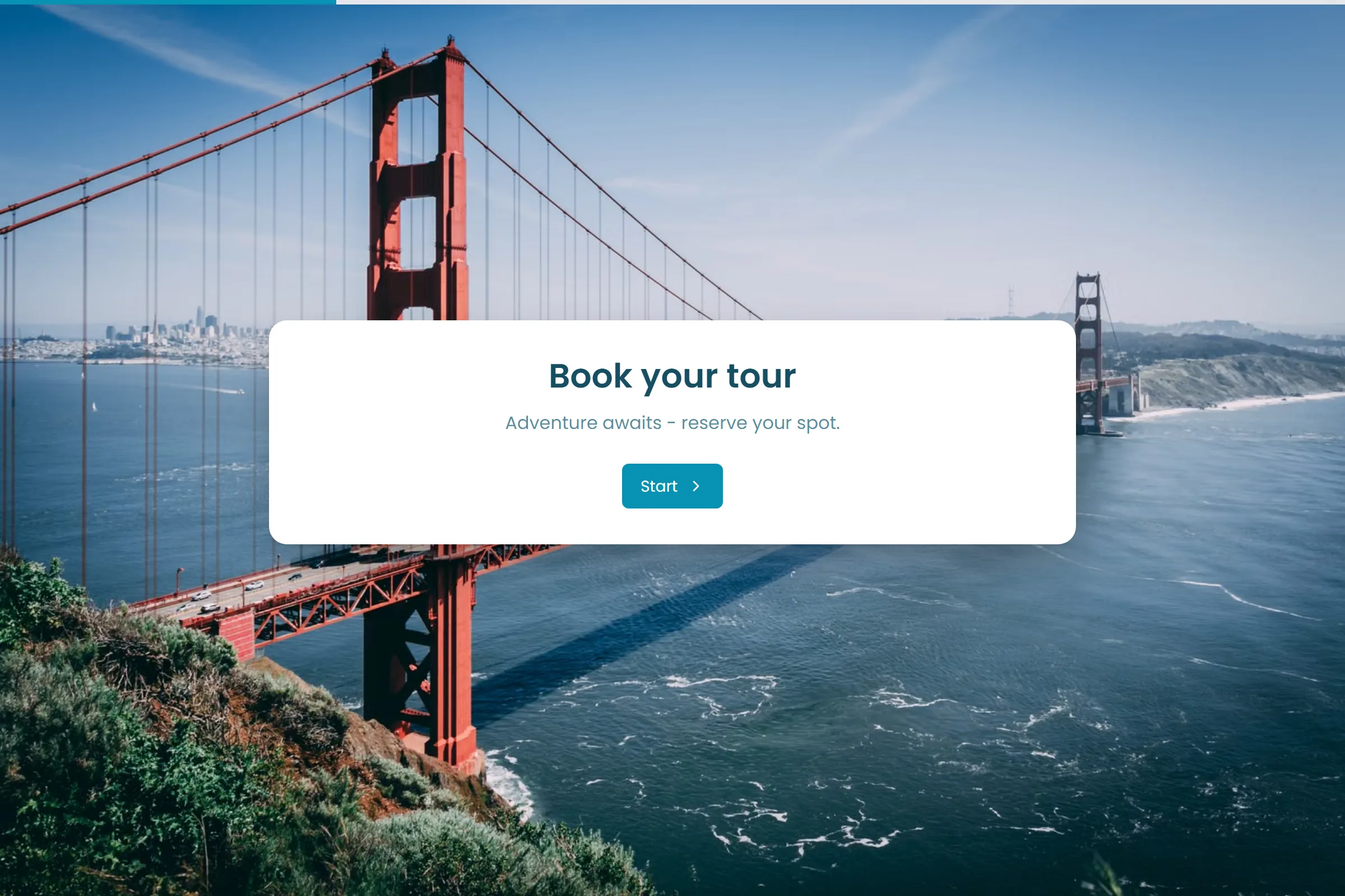 Tour Booking preview