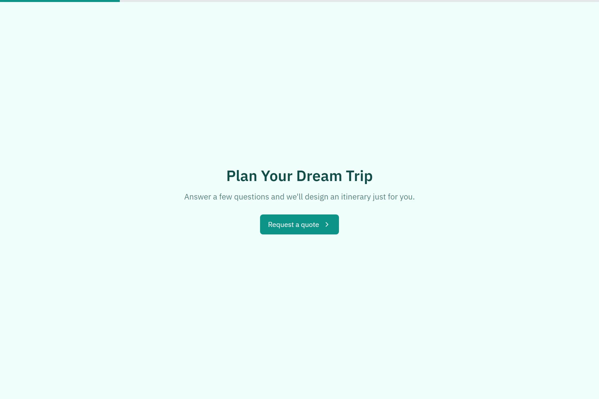 Travel Inquiry & Quote Request preview