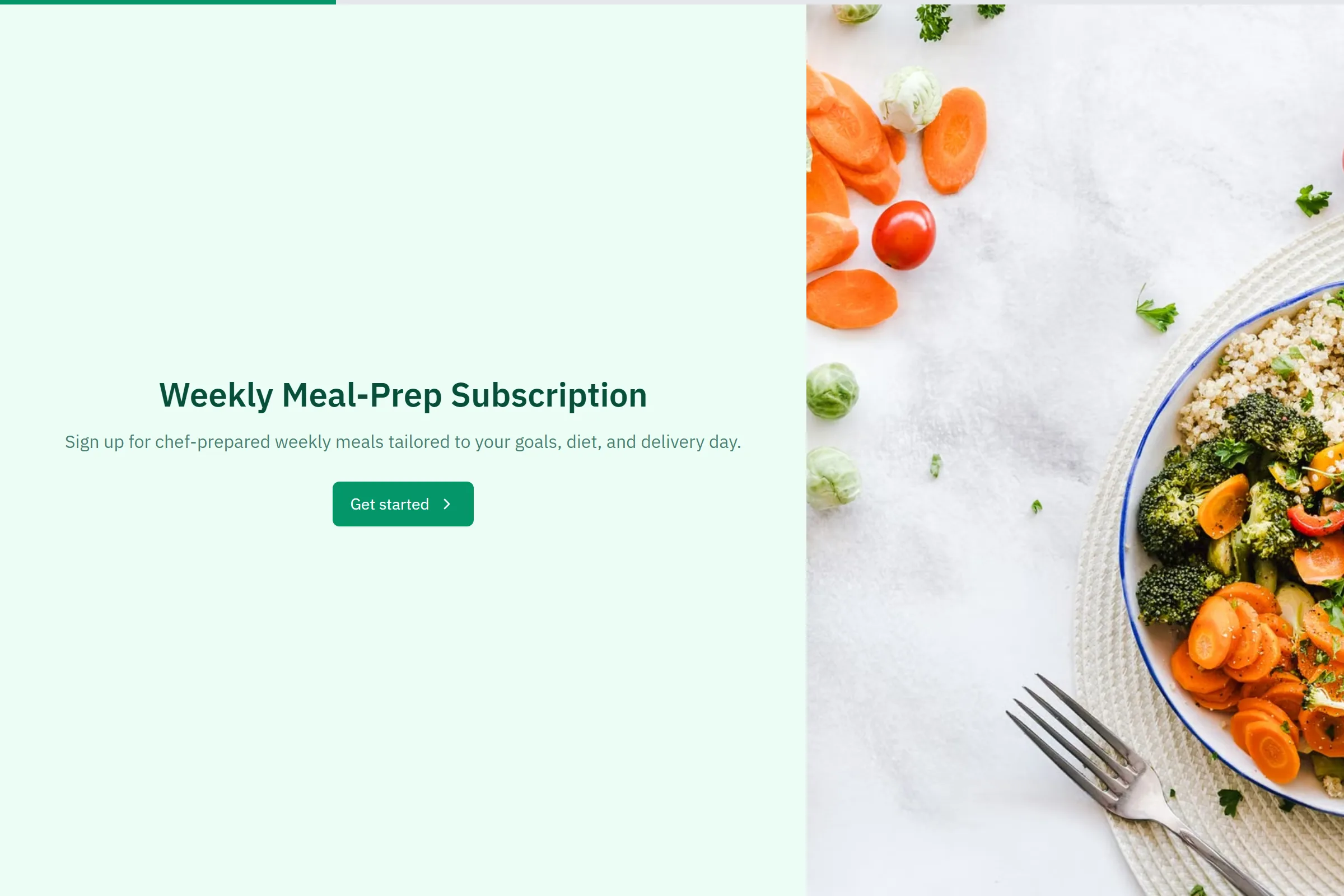 Weekly Meal-Prep Subscription preview